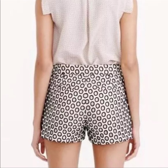 J. Crew Eyelet Short - Blush, Cream, Black Size 6 - Picture 4 of 14
